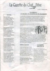 Couverture de la Gazette du Chat Pitre n°3