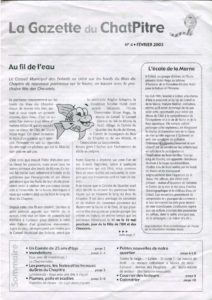 Couverture de la Gazette du Chat Pitre n°4