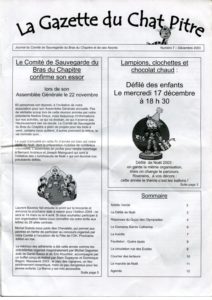 Couverture de la Gazette du Chat Pitre n°7