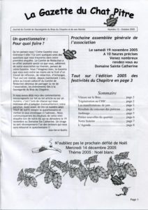 Couverture de la Gazette du Chat Pitre n°13