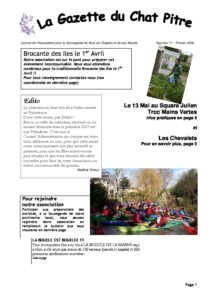 Couverture de la Gazette du Chat Pitre n°17