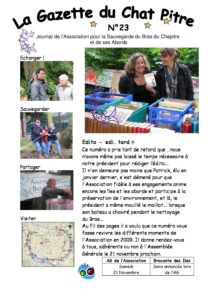 Couverture de la Gazette du Chat Pitre n°23