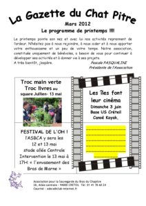 Couverture de la Gazette du Chat Pitre n°26
