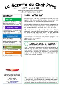 Couverture de la Gazette du Chat Pitre n°39