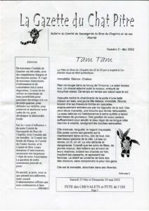 Couverture de la Gazette du Chat Pitre n°2