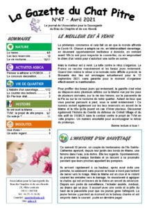 Couverture de la Gazette du Chat Pitre n°47