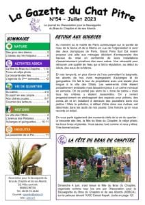Couverture de la Gazette du Chat Pitre n°54
