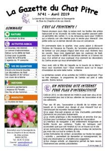Couverture de la Gazette du Chat Pitre n°41