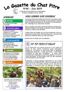 Couverture de la Gazette du Chat Pitre n°42